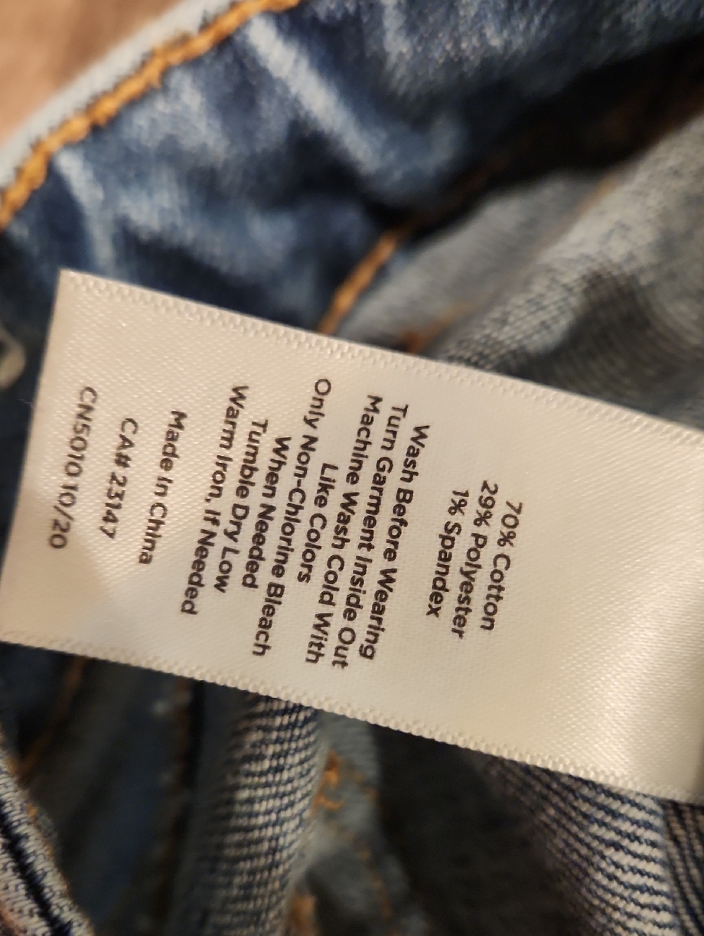 ❤️ TALBOTS HIGH RISE GIRLFRIEND DENIM JEAN SHORTS, 16 (33) - Picture 6 of 7